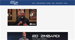 Desktop Screenshot of edzimbardi.com